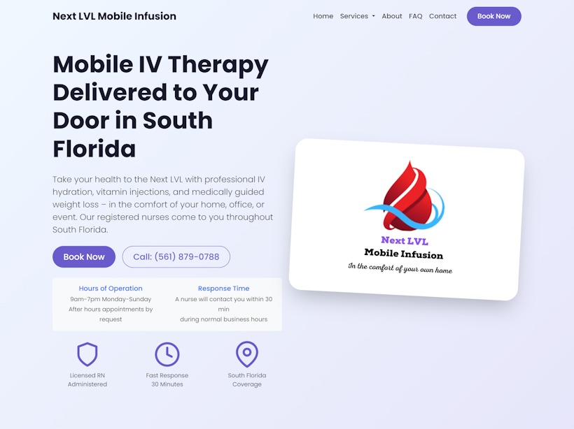 Next LVL Mobile Infusion